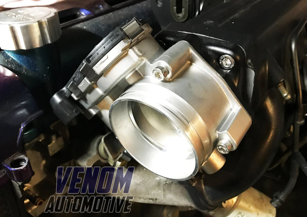 Venom Automotive - Toyota 1JZ Bosch 74mm DBW Throttle Body Adaptor