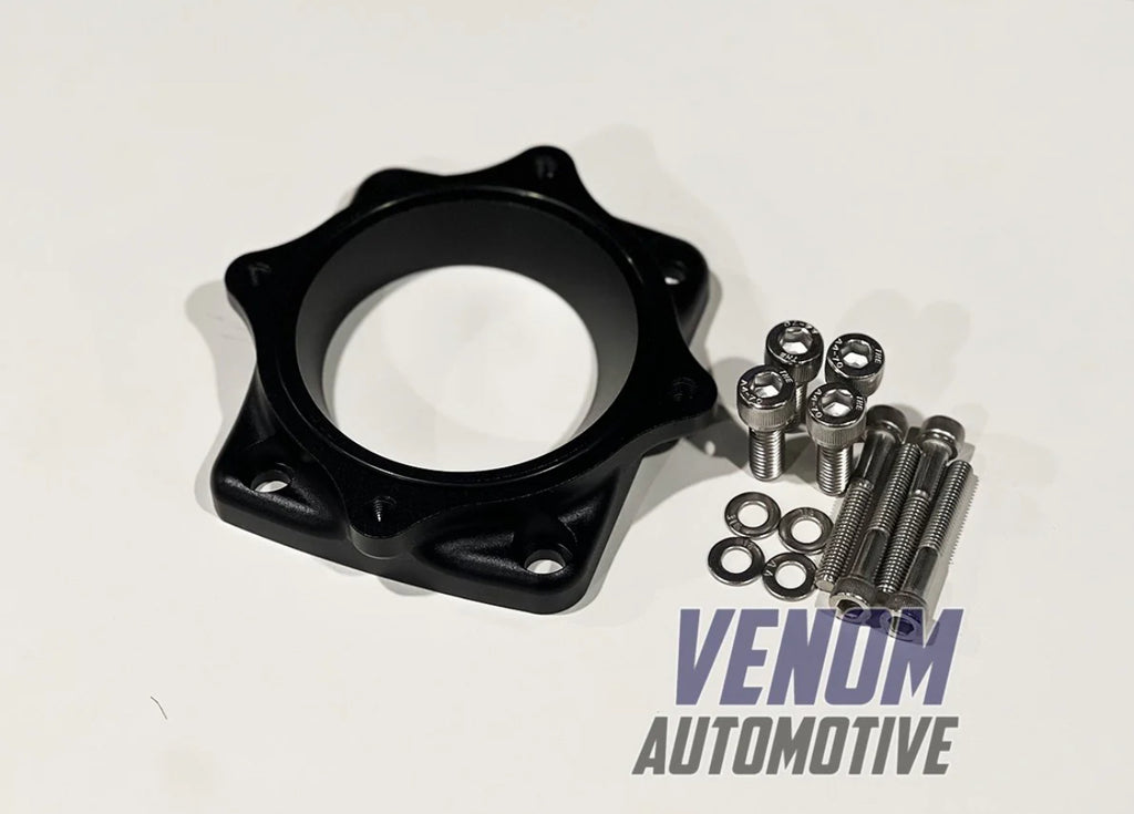 Venom Automotive - Toyota 1JZ Bosch 74mm DBW Throttle Body Adaptor